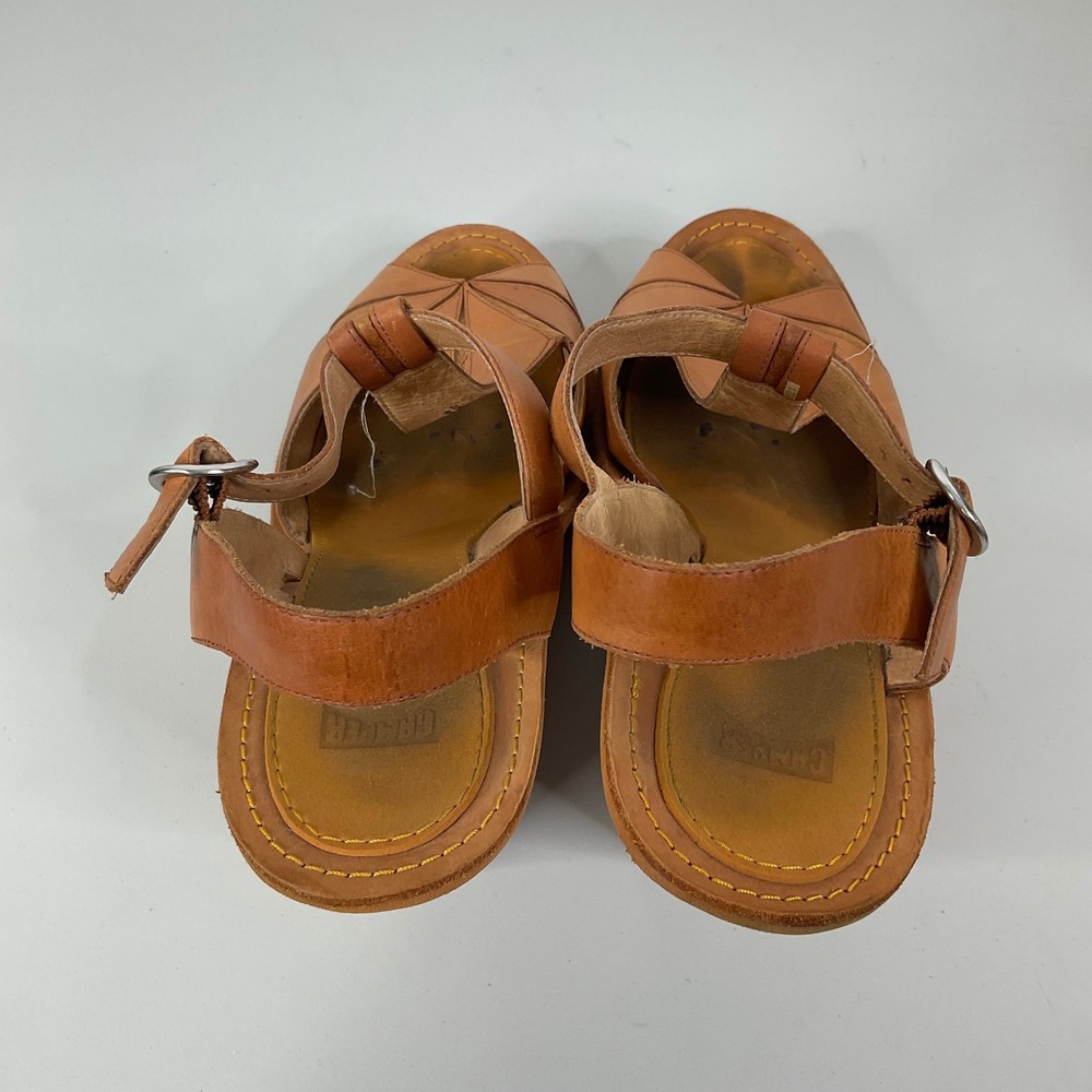 Camper Filippa Brown Leather Wedge Sandals‎ Size 40 - Picture 5 of 7